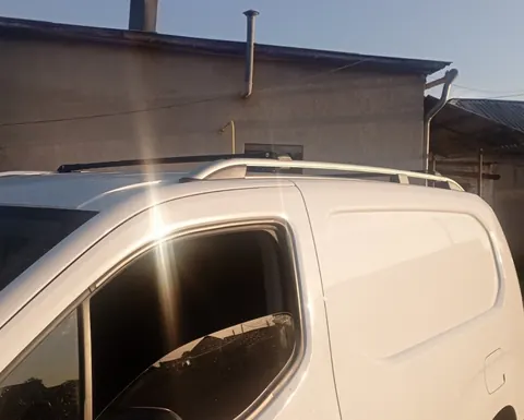 Рейлінги Skyport (сірі) Коротка база для Peugeot Partner/Rifter 2019- рр — Peugeot Partner/Rifter 2019- гг. DianaParts