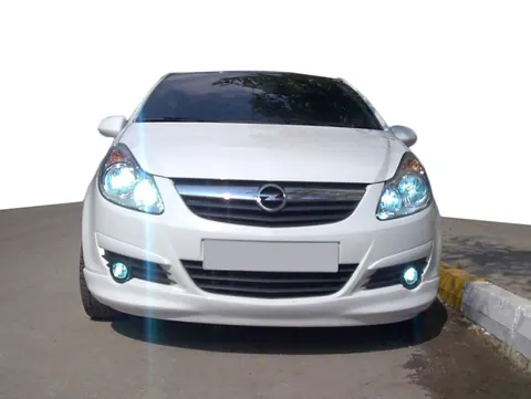 Передня нижня накладка (під фарбування) для Opel Corsa D 2007-2014 рр — Opel Corsa D 2007-2014 гг. DianaParts