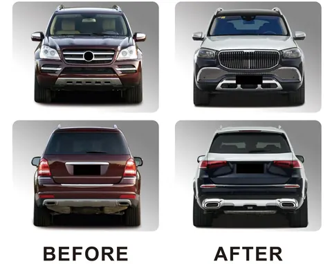 Комплект рестайлінгу в GLS X167 Maybach для Mercedes GL сlass X164 2006-2012 рр — Mercedes GL сlass X164 2006-2012 гг. DianaParts
