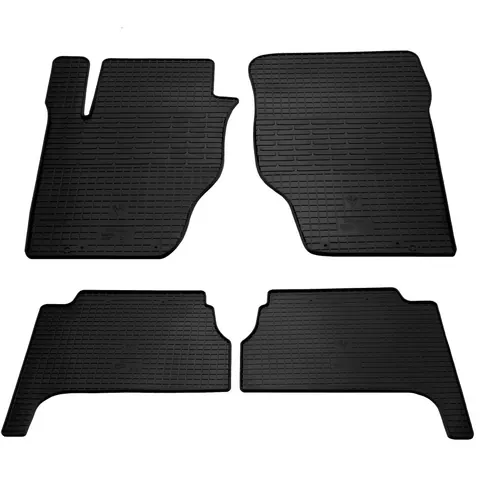 Гумові килимки (4 шт, Stingray Premium) для Kia Sorento I BL 2002-2009 рр — Kia Sorento I BL 2002-2009 гг. DianaParts