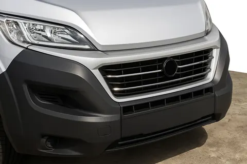 Накладки на решітку радіатора 2014-2022 (3 шт, нерж.) для Fiat Ducato рр — Fiat Ducato 2006-2025 гг. DianaParts
