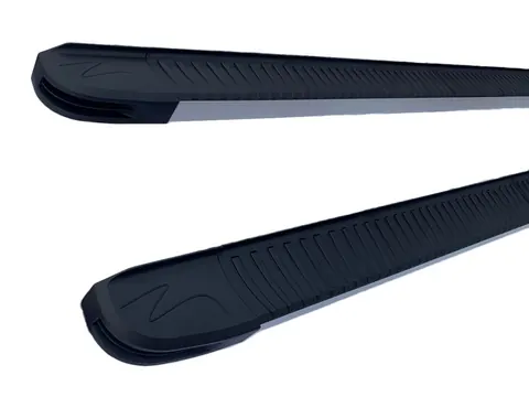 Бокові пороги Maya V1 (2 шт., Алюм.) для Hyundai H300, H1, Starex 2008-2020 рр — Hyundai H300, H1, Starex 2008-2020 гг. DianaParts