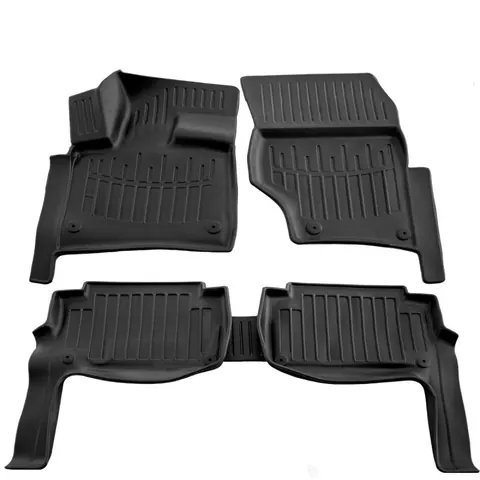 Килимки Stingray 3D (5 шт, поліуретан) для Ауди Q7 2005-2015 рр — Audi Q7 2005-2015 гг. DianaParts
