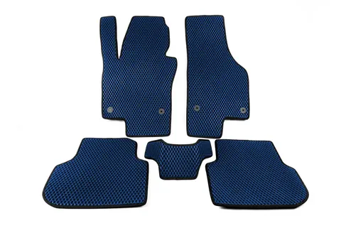 Килимки EVA (сині) для Volkswagen Jetta 2011-2018 рр — Volkswagen Jetta 2011-2018 гг. DianaParts