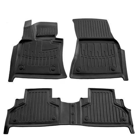 Килимки Stingray 3D (5 шт, поліуретан) для BMW X5 F15 2013-2018 рр — BMW X5 F15 2013-2018 гг. DianaParts