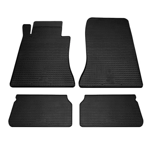 Гумові килимки (4 шт, Stingray Premium) для Mercedes E-сlass W124 1984-1997 рр — Mercedes E-сlass W124 1984–1997 гг. DianaParts