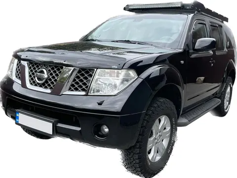 Дефлектор капоту (EuroCap) для Nissan Pathfinder R51 2005-2014 рр — Nissan Pathfinder R51 2005-2014 гг. DianaParts
