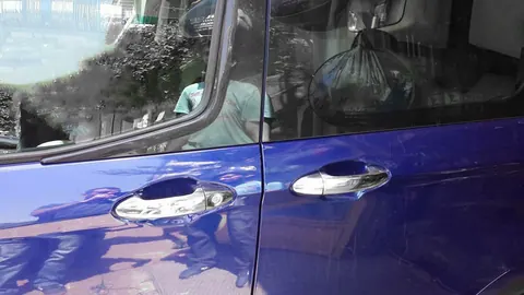 Накладки на ручки (4 шт., нерж.) OmsaLine - Італійська нержавійка для Ford Courier 2014-2023 рр — Ford Courier 2014-2023 гг. DianaParts