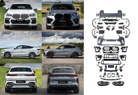 Комплект рестайлінгу в X6M F96 2024р для BMW X6 G06 2019-2027 рр — BMW X6 G06 2019–2027 гг. DianaParts