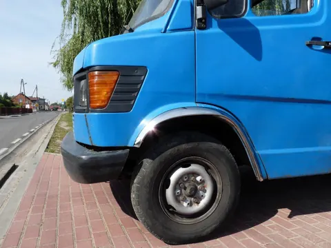Накладки на арки (4 шт, нерж) для Mercedes T1 (207-410) 1977-1995 рр — Mercedes T1 (207-410) 1977-1995 гг. DianaParts