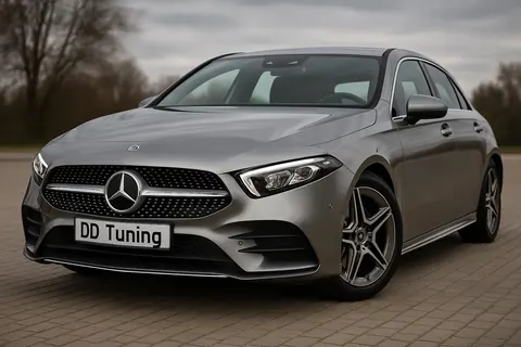 Передня решітка Diamond Silver (для 2018-2022) для Mercedes A-сlass W177 2018- рр — Mercedes A-сlass W177 2018- гг. DianaParts