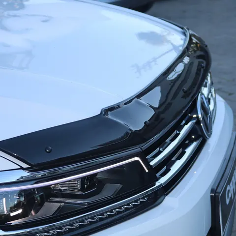 Дефлектор капота (EuroCap) для Volkswagen Tiguan 2016-2023 рр — Volkswagen Tiguan 2016-2023 гг. DianaParts