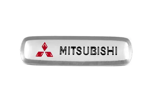 Шильдик алюмінієвий для килимків (1шт) для Mitsubishi — Mitsubishi DianaParts