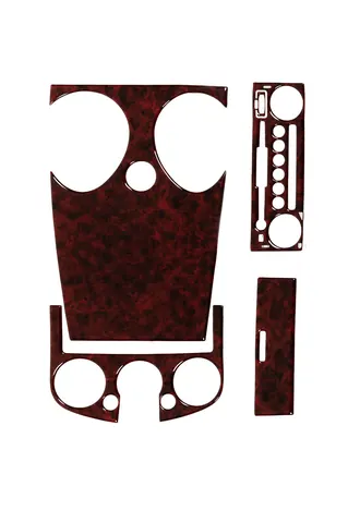 Накладки на панель (2004-2007) Дерево для Mitsubishi Colt рр — Mitsubishi Colt 2004-2012 гг. DianaParts