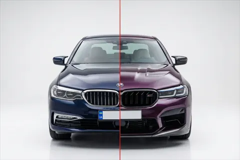 Комплект рестайлінгу з капотом і крилами (в M5 Competition 2021 рік) для BMW 5 серія G30/G31 2017-2023 рр — BMW 5 серия G30/G31 2017-2023 гг. DianaParts