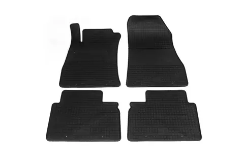Гумові килимки (4 шт, Polytep) для Nissan Juke 2010-2019 рр — Nissan Juke 2010-2019 гг. DianaParts