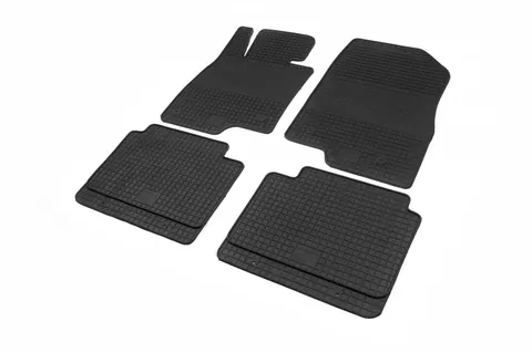 Гумові килимки (4 шт, Polytep) для Mazda 6 2012-2024 рр — Mazda 6 2012-2024 гг. DianaParts