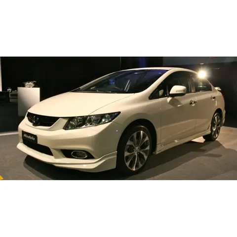 Накладка на передній бампер (під фарбування) для Honda Civic Sedan IX 2011-2016 рр — Honda Civic Sedan IX 2011-2016 гг. DianaParts
