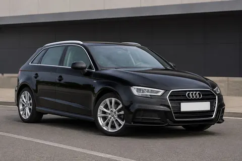 Рейлінги (2 шт, алюміній) для Ауди A3 2012-2020 рр — Audi A3 2012-2020 гг. DianaParts