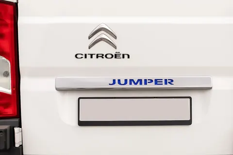 Хром планка над номером LED-синій (нерж.) для Citroen Jumper 2007-2025 рр — Citroen Jumper 2007-2025 гг. DianaParts