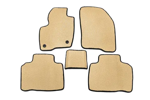 Килимки EVA (Бежевий) для Ford Edge 2014-2024 рр — Ford Edge 2014-2024 гг. DianaParts