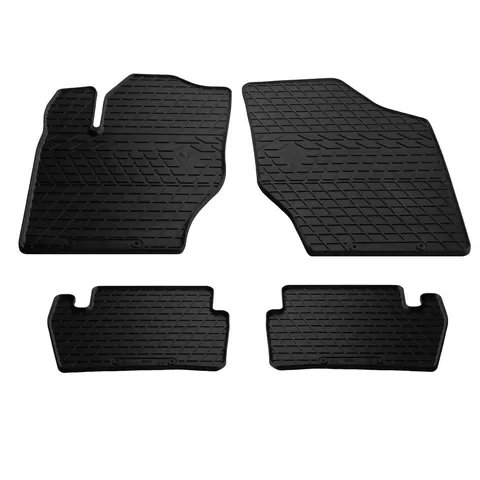 Гумові килимки (4 шт, Stingray Premium) для Citroen C-4 2004-2010 рр — Citroen C-4 2004-2010 гг. DianaParts