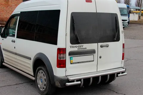 Задня дуга AK-design (нерж.) для Ford Connect 2002-2006 рр — Ford Connect 2002–2006 гг. DianaParts