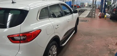 Бокові пороги Fullmond (2 шт., алюміній) для Renault Kadjar 2015-2022 рр — Renault Kadjar 2015-2022 гг. DianaParts