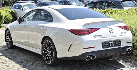 Задній дифузор з насадками (Дизайн GT53) для Mercedes CLS C257 2018- рр — Mercedes CLS C257 2018- гг. DianaParts