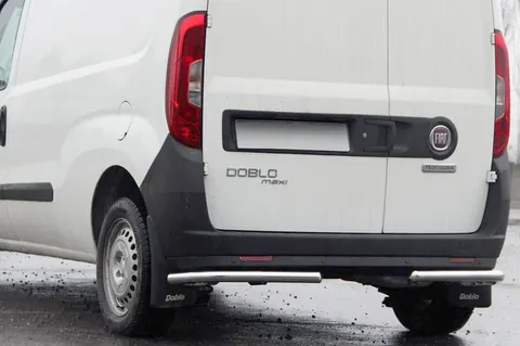 Задні куточки AK003 (нерж.) для Fiat Doblo II 2010-2022 рр — Fiat Doblo II 2010-2022 гг. DianaParts