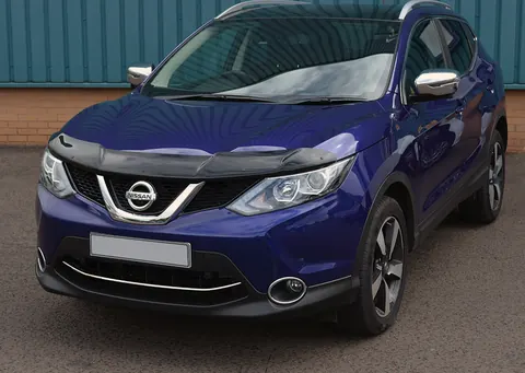 Дефлектор капота EuroCap (2014-2017) для Nissan Qashqai рр — Nissan Qashqai 2014-2021 гг. DianaParts