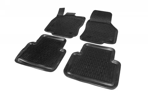 Гумові килимки (4 шт, Niken 3D) для Skoda Superb 2015-2024 рр — Skoda Superb 2015-2024 гг. DianaParts