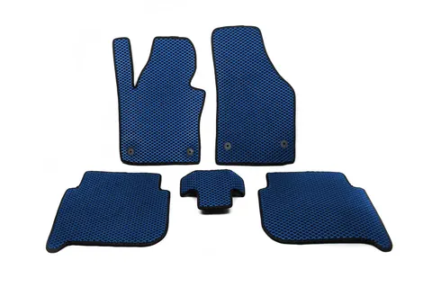 Килимки EVA (Синій) для Volkswagen Touran 2010-2015 рр — Volkswagen Touran 2010-2015 гг. DianaParts