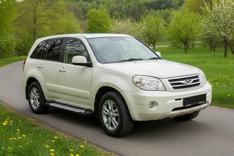 Бокові пороги Allmond (2 шт., алюміній) для Chery Tiggo 3 2005- рр — Chery Tiggo 3 2005- гг. DianaParts