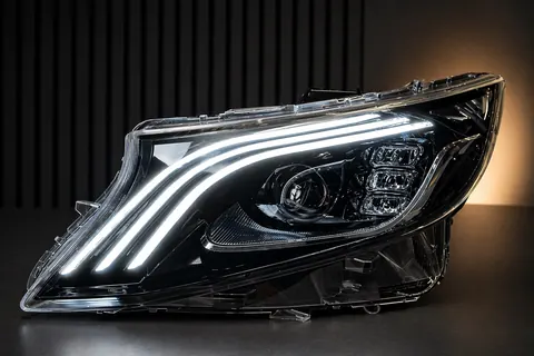Передні фари Maybach-дизайн LED (для Vito, 2 шт) для Mercedes Vito/V-class W447 2014- рр — Mercedes Vito/V-class W447 2014- гг. DianaParts