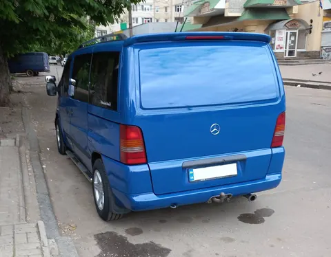 Спойлер (під фарбування) для Mercedes Vito W638 1996-2003 рр — Mercedes Vito W638 1996-2003 гг. DianaParts