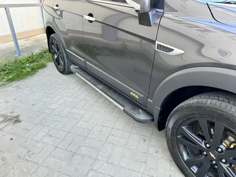 Бокові пороги RedLine V1 (2 шт., Алюміній) 2006-2015 для Chevrolet Captiva рр — Chevrolet Captiva 2006-2019 гг. DianaParts