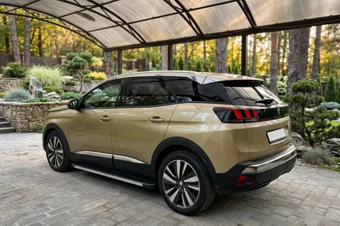 Бокові пороги Maya V1 (2 шт., алюміній) для Peugeot 3008 2016-2023 рр — Peugeot 3008 2016-2023 гг. DianaParts