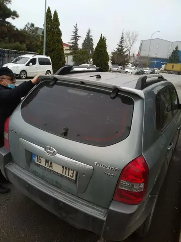 Спойлер Meliset (під фарбування) для Hyundai Tucson JM 2004- рр — Hyundai Tucson JM 2004- гг. DianaParts