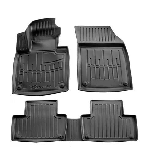 Килимки Stingray 3D (5 шт, поліуретан) для Volvo XC90 2015- рр — Volvo XC90 2015- гг. DianaParts