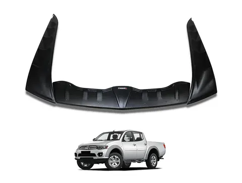 Накладка на капот V4 (ABS) для Mitsubishi L200 2006-2015 рр — Mitsubishi L200 2006-2015 гг. DianaParts
