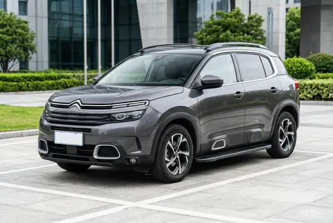 Бокові пороги Bosphore Black (2 шт., алюміній) для Citroen C5 Aircross 2017-2025 рр — Citroen C5 Aircross 2017-2025 гг. DianaParts