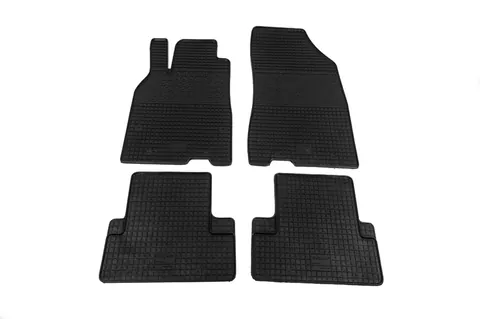 Гумові килимки (4 шт, Polytep) для Renault Fluence 2009-2016 рр — Renault Fluence 2009-2016 гг. DianaParts