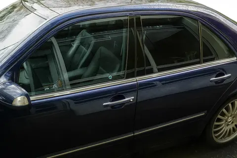 Нижня окантовка стекол (4 шт, нерж) OmsaLine - Італійська нержавійка для Mercedes E-сlass W210 1995-2002 рр — Mercedes E-сlass W210 1995-2002 гг. DianaParts