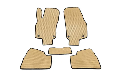 Килимки EVA (Бежевий) для Opel Astra H 2004-2013 рр — Opel Astra H 2004-2013 гг. DianaParts