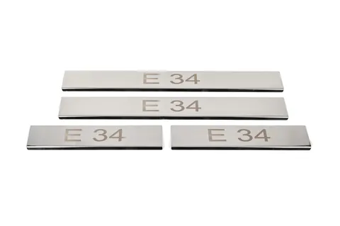 Накладки на пороги (4 шт, Carmos V3) для BMW 5 серія E34 1988-1995 рр — BMW 5 серия E34 1988-1995 гг. DianaParts