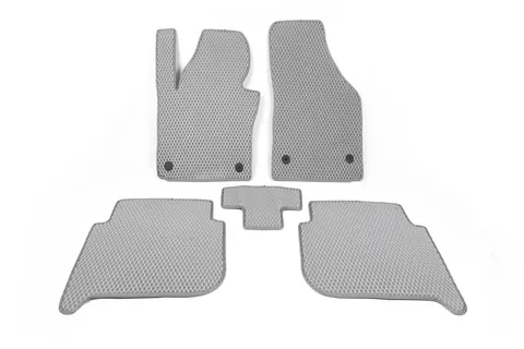 Килимки EVA (сірі) для Volkswagen Touran 2010-2015 рр — Volkswagen Touran 2010-2015 гг. DianaParts