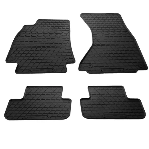 Килимки Stingray (4 шт, гума) для Ауди A4 B8 2007-2015 рр — Audi A4 B8 2007-2015 гг. DianaParts