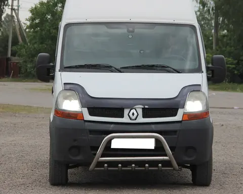 Передня дуга WT003 (нерж.) для Nissan Interstar 2002-2010 рр — Nissan Interstar 2002-2010 гг. DianaParts
