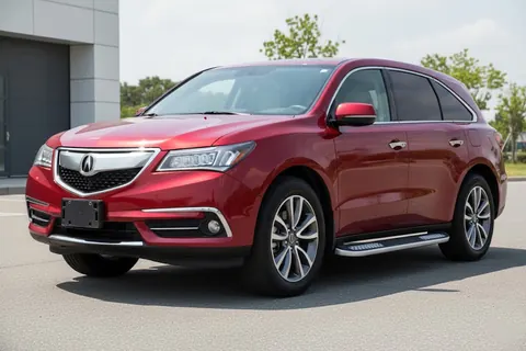 Бокові пороги Tayga V2 (2 шт., Алюміній) для Acura MDX 2013-2020 рр — Acura MDX 2013-2020 гг. DianaParts